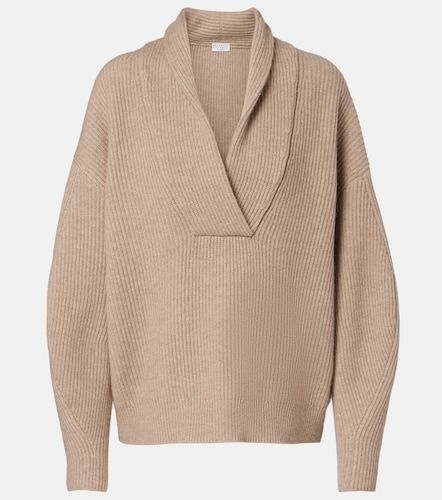 Pull côtelé en cachemire - Brunello Cucinelli - Modalova