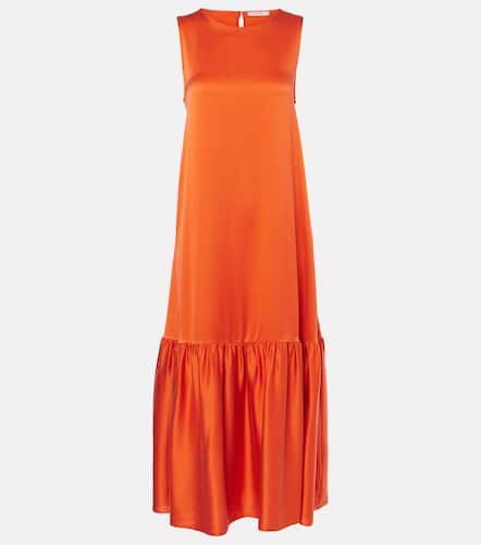 Asceno Robe midi Rhea en soie - Asceno - Modalova