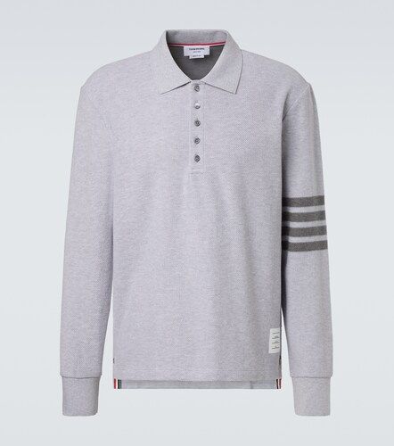 Polo 4-Bar en piqué de coton - Thom Browne - Modalova