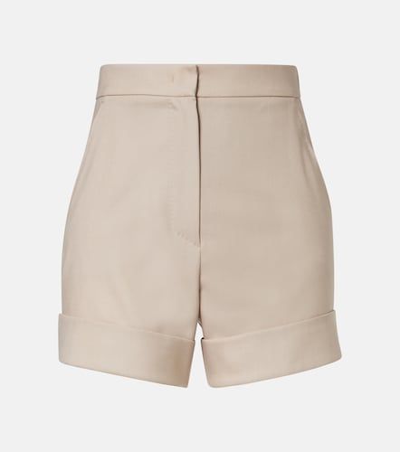 Shorts en laine, mohair et soie - Max Mara - Modalova