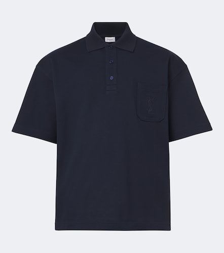Polo Cassandre en coton - Saint Laurent - Modalova