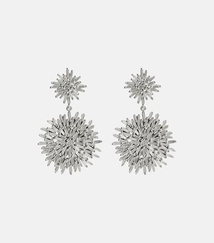 Boucles d’oreilles Fireworks en or blanc 18 ct et diamants - Suzanne Kalan - Modalova