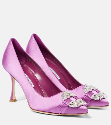 Escarpins Maidapump en satin - Manolo Blahnik - Modalova