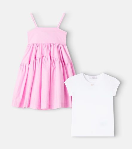 Monnalisa Robe en coton - Monnalisa - Modalova