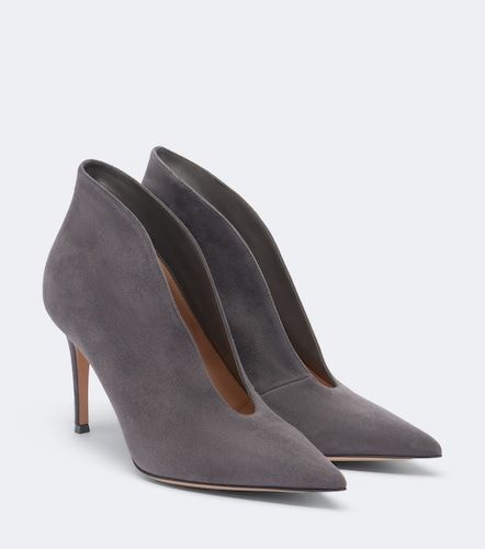 Escarpins Vania en daim - Gianvito Rossi - Modalova