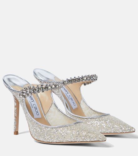 Mules Bing 100 à paillettes - Jimmy Choo - Modalova