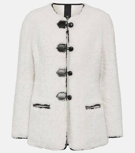 Blancha Veste en shearling et cuir - Blancha - Modalova