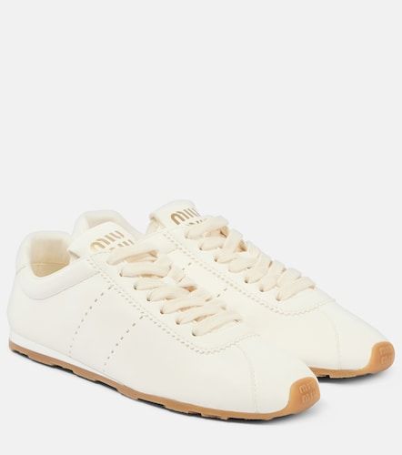 Miu Miu Baskets en cuir - Miu Miu - Modalova