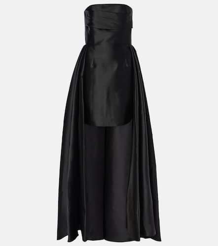 Robe Trina asymétrique en satin - Solace London - Modalova