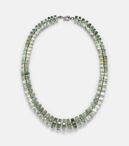 Collier Aura en argent sterling, améthyste et diamants - Ileana Makri - Modalova