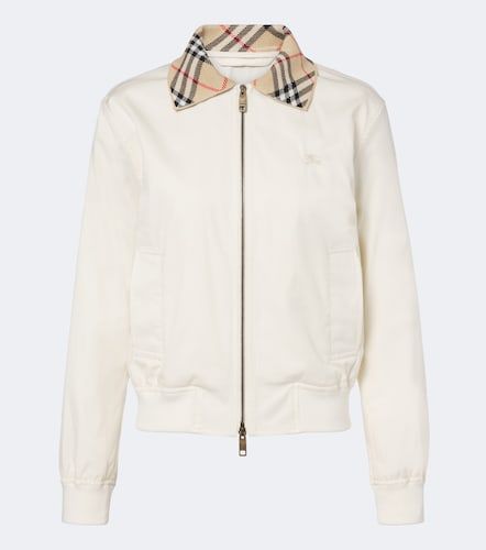 Burberry Veste blouson en coton - Burberry - Modalova