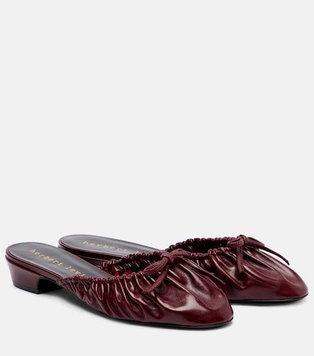 Mules Gather Around en cuir verni - Herbert Levine - Modalova