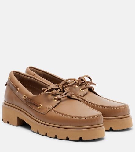 Chaussures bateau Olonne en cuir - Gianvito Rossi - Modalova