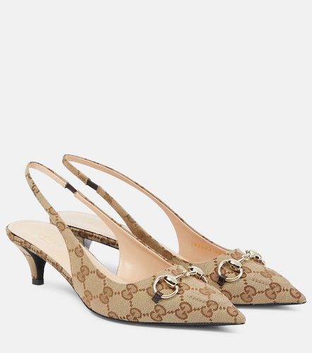 Gucci Escarpins Horsebit GG - Gucci - Modalova