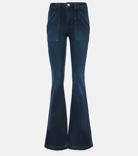Jean flared Le High Flare Trapunto taille haute - Frame - Modalova