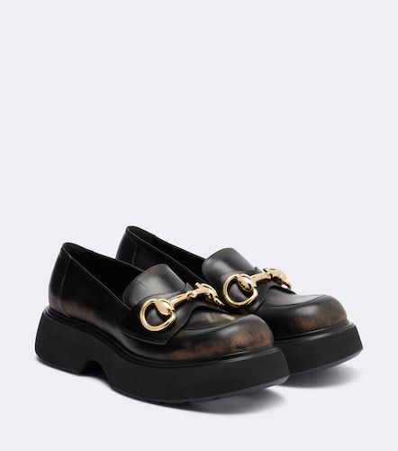 Gucci Mocassins Horsebit en cuir - Gucci - Modalova