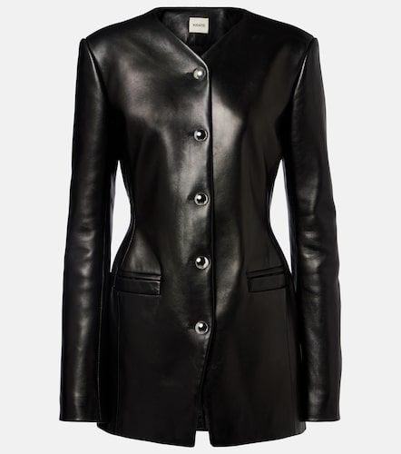 Khaite Veste Naran en cuir - Khaite - Modalova