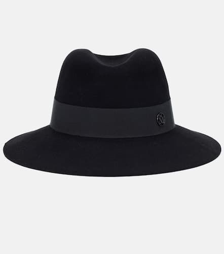 Fedora Henrietta en feutre de laine - Maison Michel - Modalova