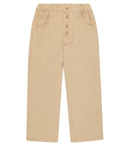 Pantalon droit Erodium en lin - Caramel - Modalova