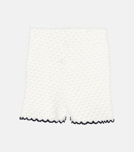 Short taille haute Halliday en maille pointelle - Zimmermann - Modalova