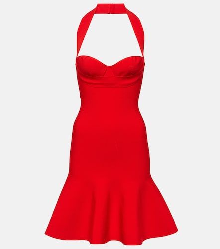 Alaïa Robe en maille côtelée - Alaia - Modalova
