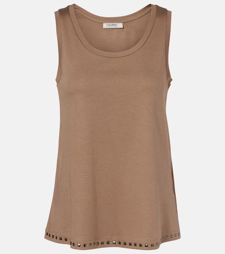Top Furetto en coton mélangé à clous - 'S Max Mara - Modalova