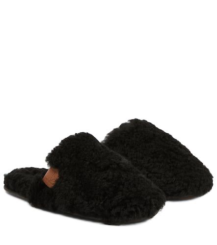 Loewe Slippers en shearling - Loewe - Modalova