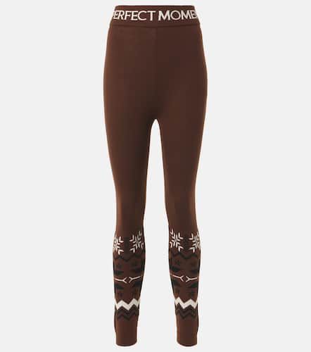 Legging Nordic en laine à taille haute - Perfect Moment - Modalova