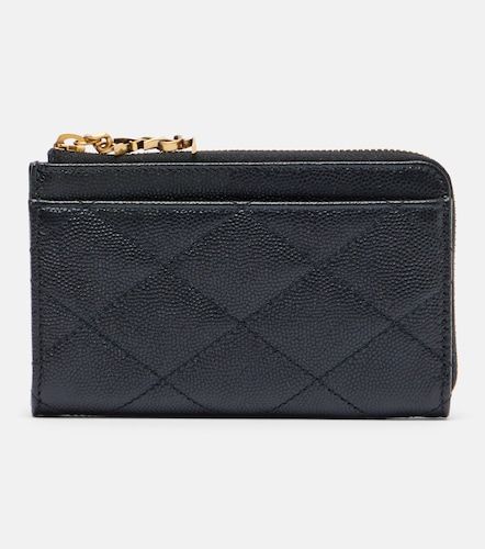 Porte-cartes Cassandre Bijou en cuir matelassé - Saint Laurent - Modalova