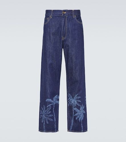 Jean straight Jungle imprimé - Alanui - Modalova