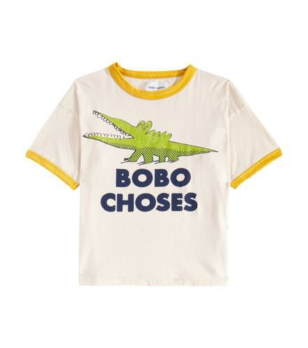 T-shirt Talking Crocodile en coton - Bobo Choses - Modalova