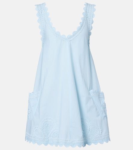 Robe en coton à broderie - Juliet Dunn - Modalova