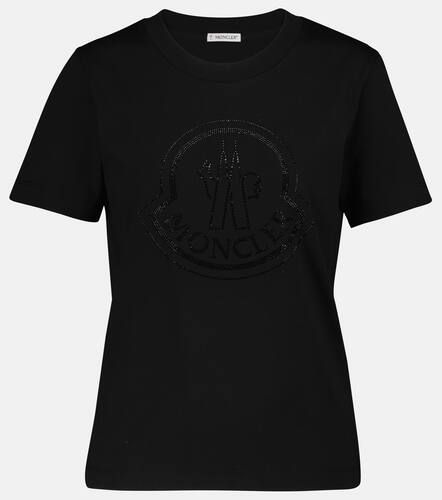 Moncler T-shirt à logo en coton - Moncler - Modalova