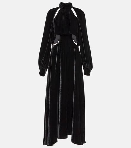 Robe longue en velours - Christopher Kane - Modalova