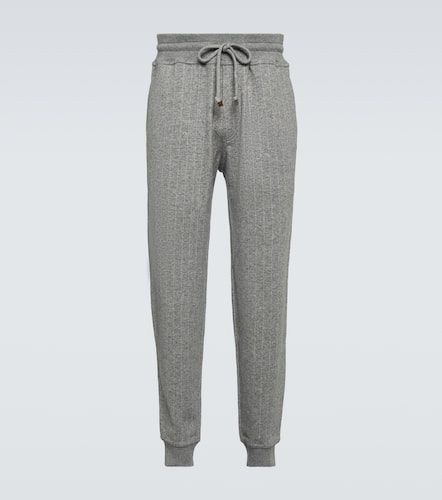 Pantalon de survêtement en cachemire et coton - Brunello Cucinelli - Modalova