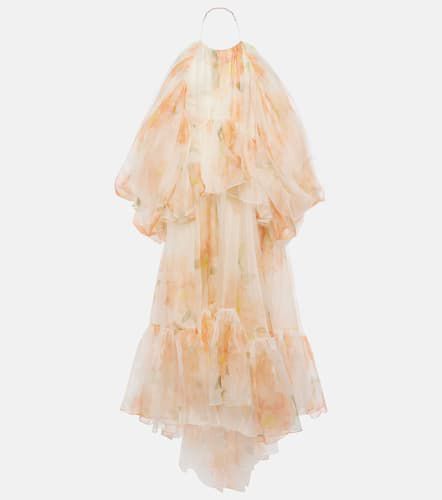 Robe midi Natura en soie à fleurs - Zimmermann - Modalova