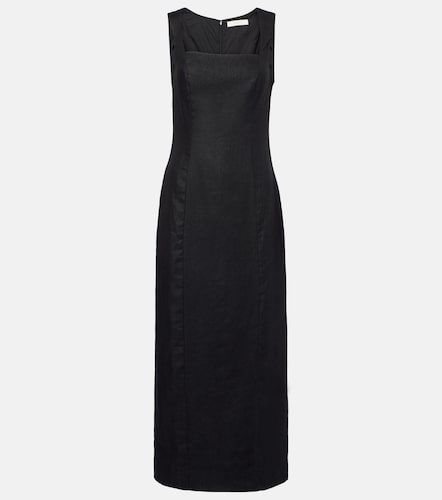 Faithfull Robe midi Felice en lin - Faithfull - Modalova