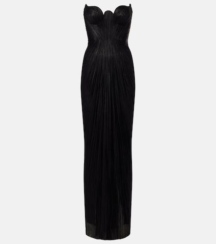 Robe longue Jasleen en tulle de soie - Maria Lucia Hohan - Modalova