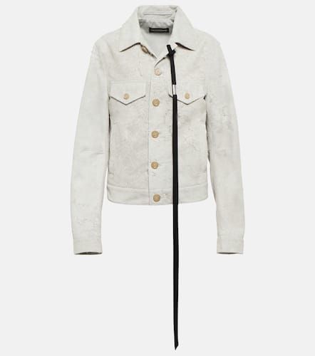 Veste Anne en daim - Ann Demeulemeester - Modalova