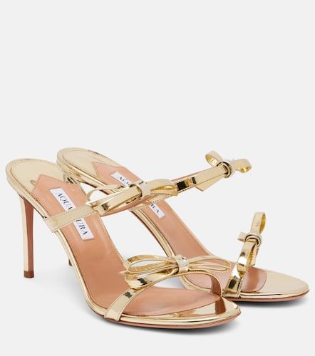 Mules Soave 85 en cuir synthétique - Aquazzura - Modalova
