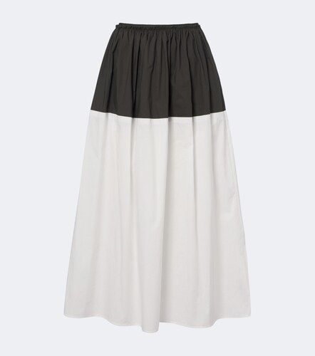 Jupe midi White Label Nyla en popeline de coton - Proenza Schouler - Modalova