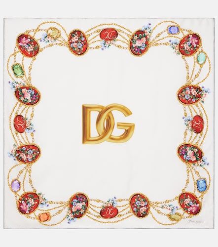 Dolce&Gabbana Foulard DG en soie - Dolce&Gabbana - Modalova