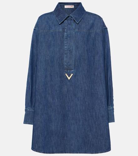 Robe chemise VGold en jean - Valentino - Modalova