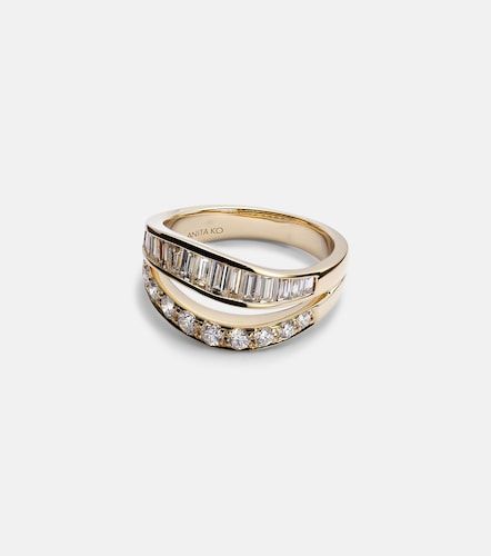 Bague en or 18 ct et diamants - Anita Ko - Modalova