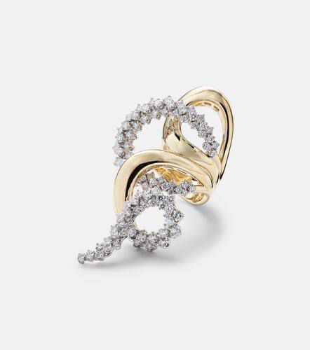 Bague Golden Strada en or 18 ct et diamants - Yeprem - Modalova