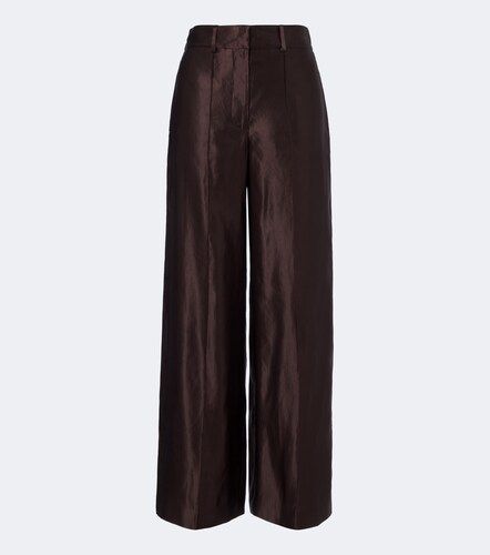 Pantalon ample Jnane en lin et soie - Joseph - Modalova