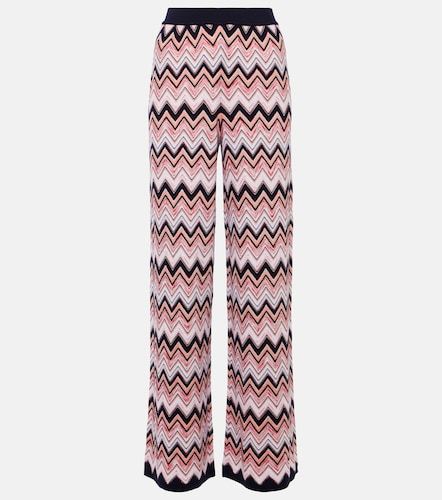Pantalon ample taille haute Zig Zag - Missoni - Modalova