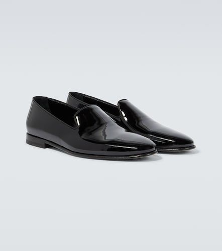 Mocassins Mario en cuir verni - Manolo Blahnik - Modalova