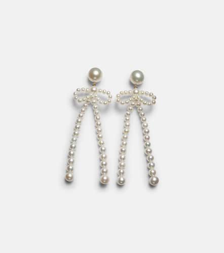 Boucles d'oreilles Rosette de Perles en or 14 ct et perles d'eau douce - Sophie Bille Brahe - Modalova