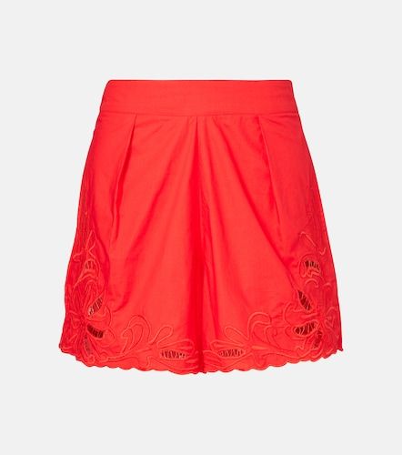 Short en coton à broderie - Juliet Dunn - Modalova